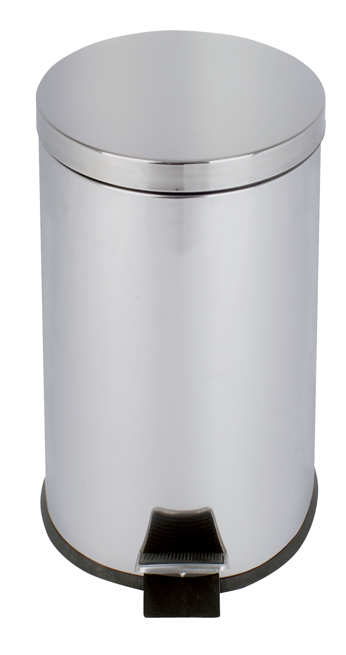 PAPELERA pedal 20L inox brillo